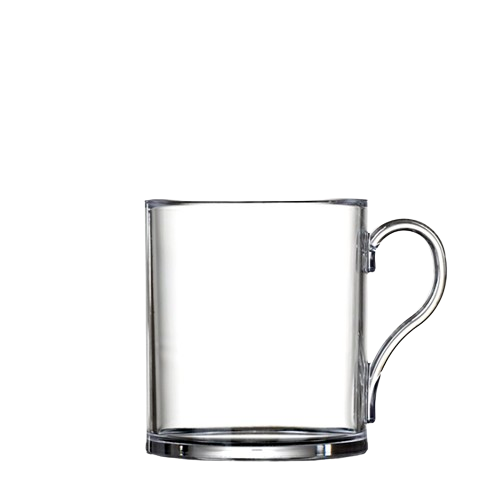 Plastic tea mug 340ml